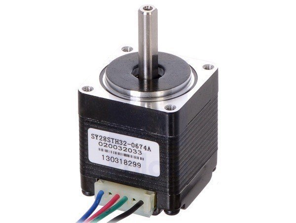 Nema 11 4Pin Step Motor 28x32mm 21mmŞaft H/Bi 1.8C 600 g-cm 670 mA 3.8V 200 Adım