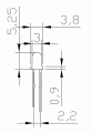 3 mm Sarı LED(10 Adet)