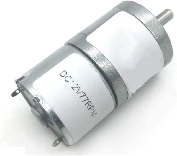 ASLONG 12V 235RPM 25mm Redüktörlü DC Motor