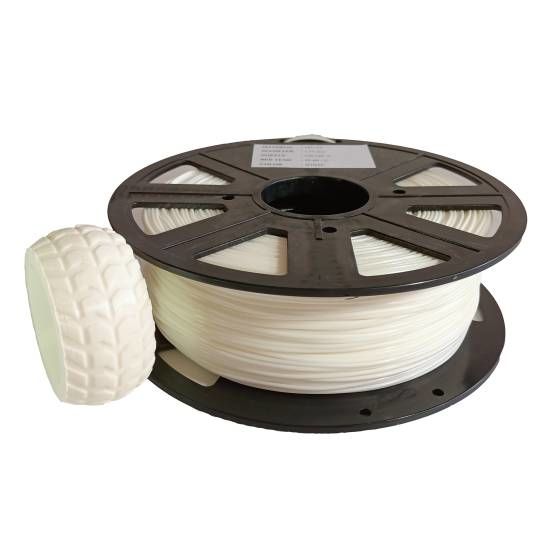 TPU FLEX - BEYAZ ESNEK FİLAMENT