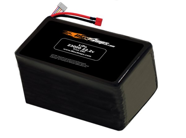 22,2V Lipo Batarya 23000mAh 25C MaxAmps