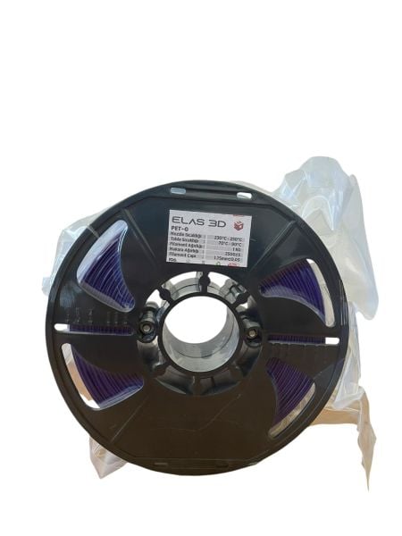 Elas 1.75mm Mor PET-G Plus Filament 1Kg