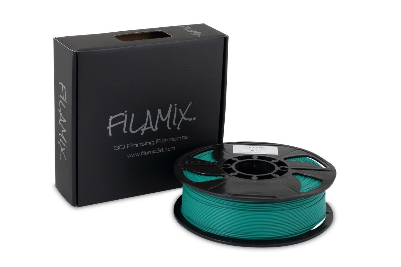 Filamix Yeşil Filament PLA + 1.75mm 1 KG Plus