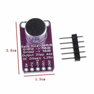MAX9814 Mikrofon Amplifikatör Yükselteç - Ses Algılama Sensörü