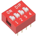 4 Pin Dip Switch