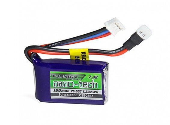 7.4V Lipo Batarya 180mAh 25C - Turnigy