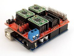 Arduino Uno CNC Shield Seti