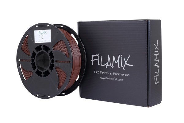 Filamix Kahverengi Filament PLA + 1.75mm 1 KG Plus