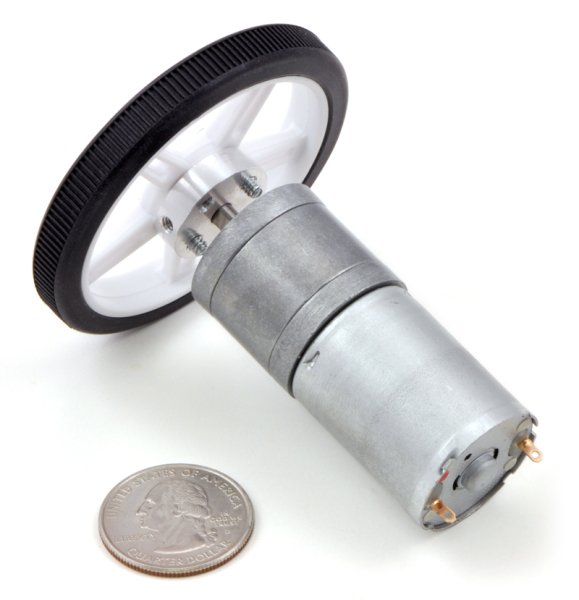 9.7:1 6V 1000RPM Redüktörlü DC Motor PL-1571