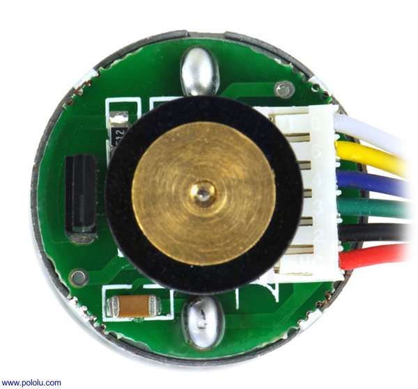 9.7:1 6V 590RPM Enkoderli Redüktörlü DC Motor PL-2282