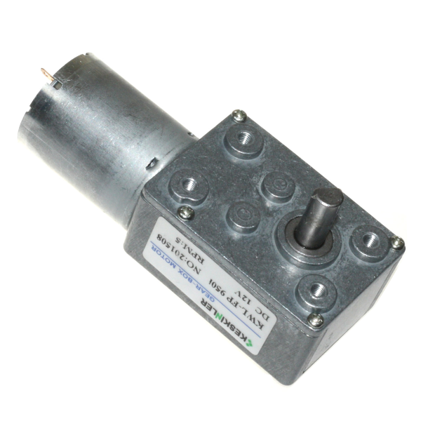 12V 5RPM L Redüktörlü DC Motor