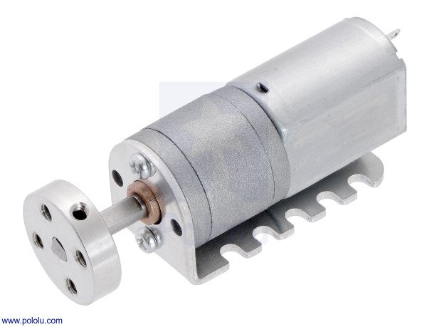 31:1 6V 450RPM 20mm Redüktörlü DC Motor PL-3451