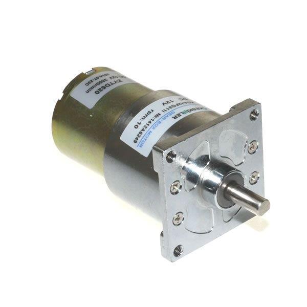 12V 10RPM 42mm Redüktörlü DC Motor