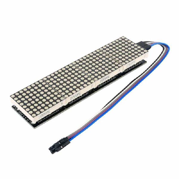 4'lü 8x8 Kırmızı Dot Matrix Board