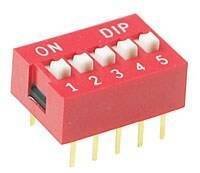 5 Pin Dip Switch