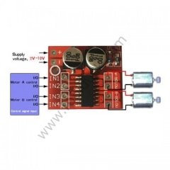 Mini L298N Motor Sürücü Modülü