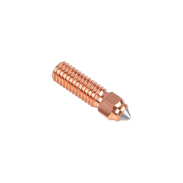Creality K1-K1 Max-CR M4 Uyumlu Bi Metal Paslanmaz Çelik Uçlu Nozzle-Eski Versiyon(0.4mm)