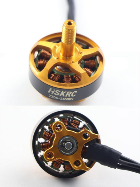 HSKRC 2205 2450KV 3-4S Fırçasız Motor