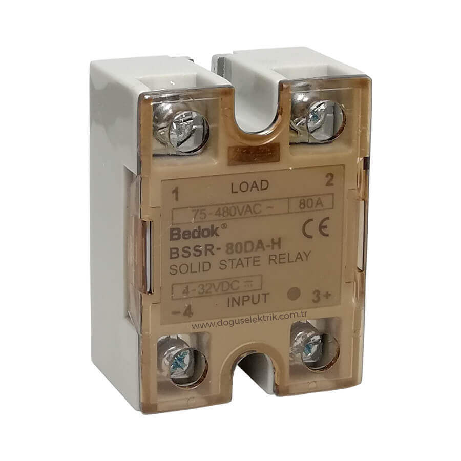 Bedok SSR-80DA Röle ( Solid State 80A Relay )