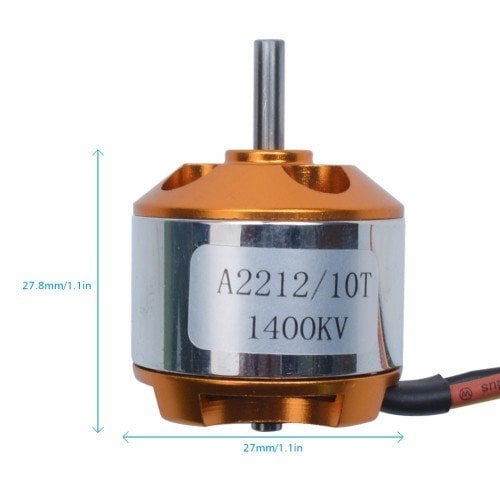 A2212 1400KV Fırçasız Drone Motoru
