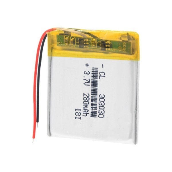 3,7V Lipo Batarya 280mAh