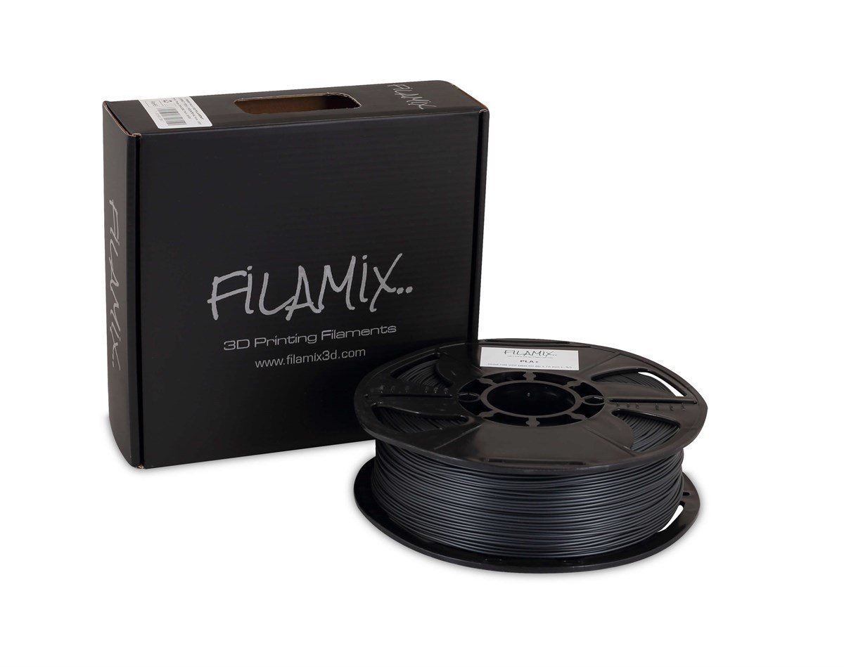 Filamix Koyu GRİ Antrasit Filament PLA + 1.75mm 1 KG Plus