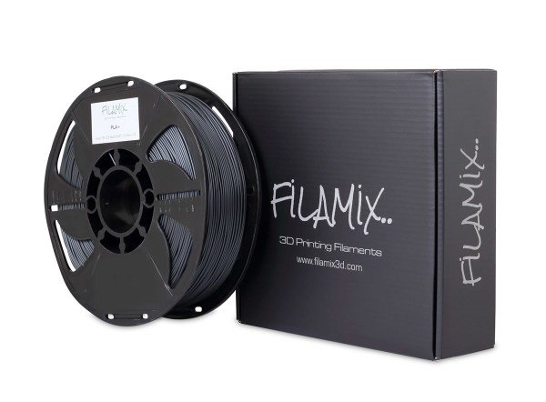 Filamix Koyu GRİ Antrasit Filament PLA + 1.75mm 1 KG Plus