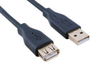 USB Erkek - Dişi Kablo 1.5 Metre