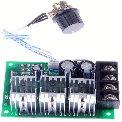Motor Hız Kontrol Cihazı - Ayarlı PWM Hız Kontrol Regülatörü - 2000W 9V-55V DC 40A