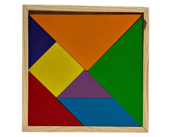 Ahşap Tangram 20X20
