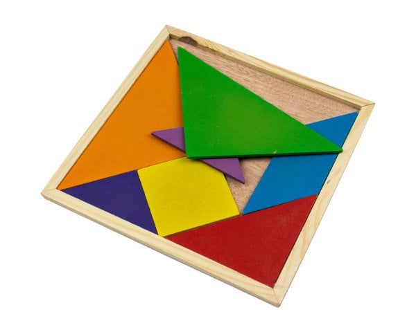 Ahşap Tangram 20X20
