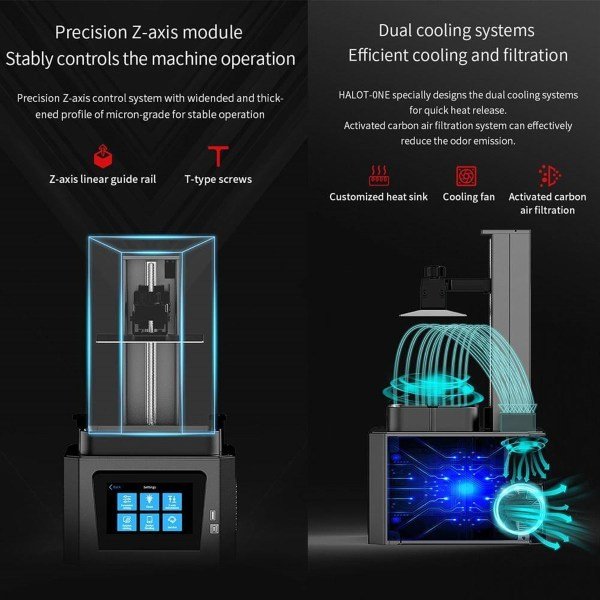 Creality Cl-60 Halot One- Reçineli 3D Yazıcı