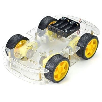 4WD Çok Amaçlı Mobil Robot Platformu