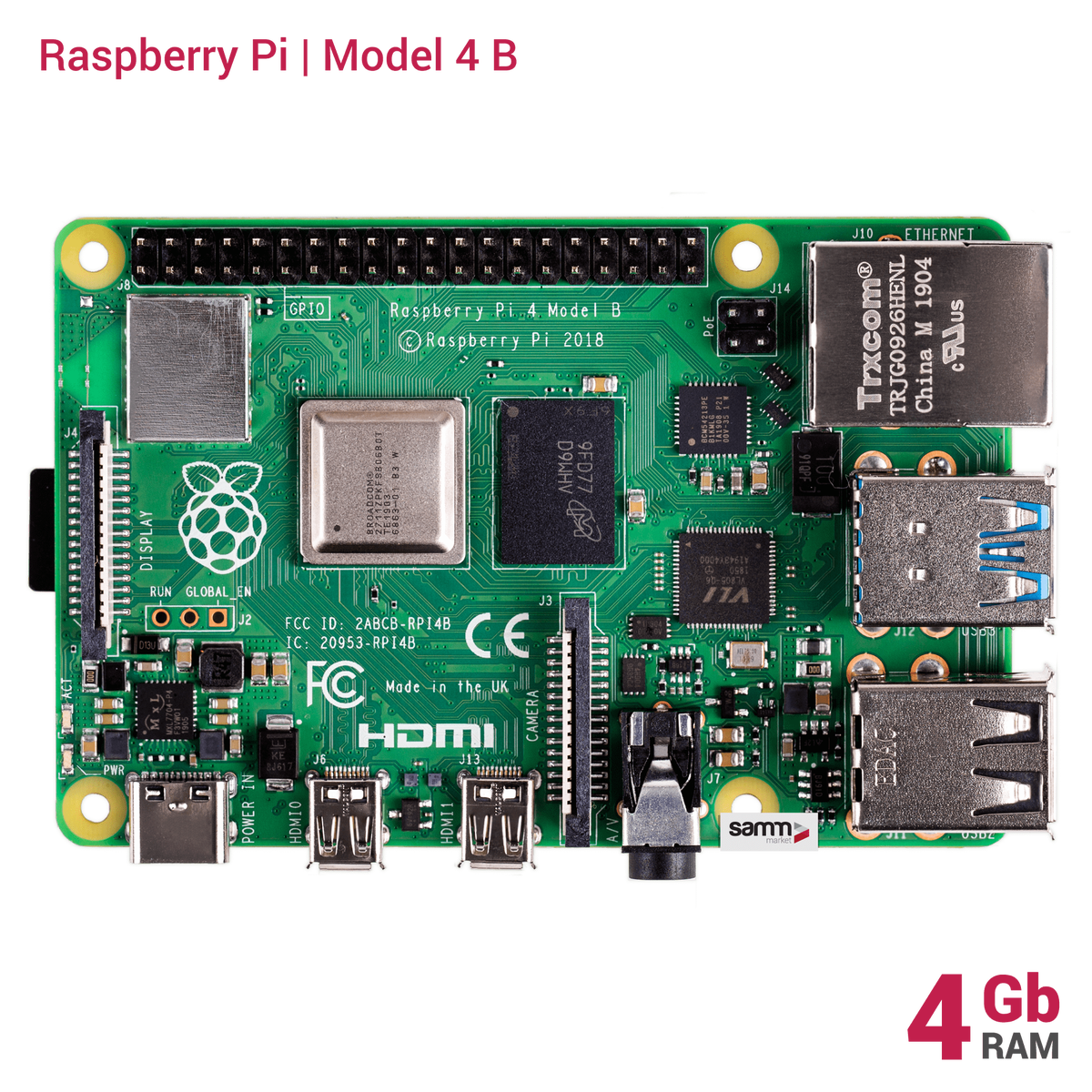 Raspberry Pi 4 4GB