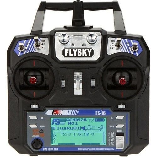 Flysky FS-İ6X 2.4GHz 6 Kanal Kumanda ve 10 Kanal FS-İA10B Alıcı