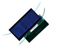 4.5V 100mA Güneş Paneli 40x80mm
