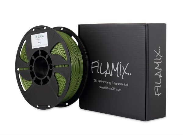 Filamix Haki  Yeşili Filament PLA + 1.75mm 1 KG Plus