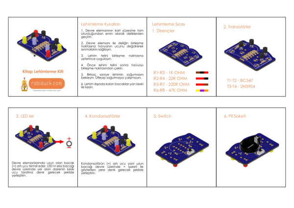 Kitap Lehimleme Kiti (DIY)