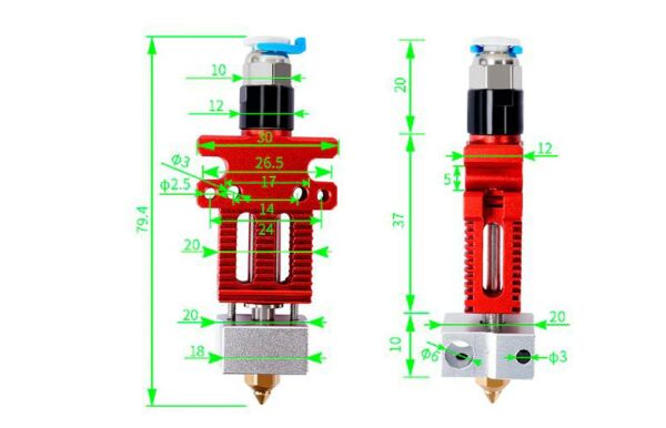 CR-6 SE Hotend Kit