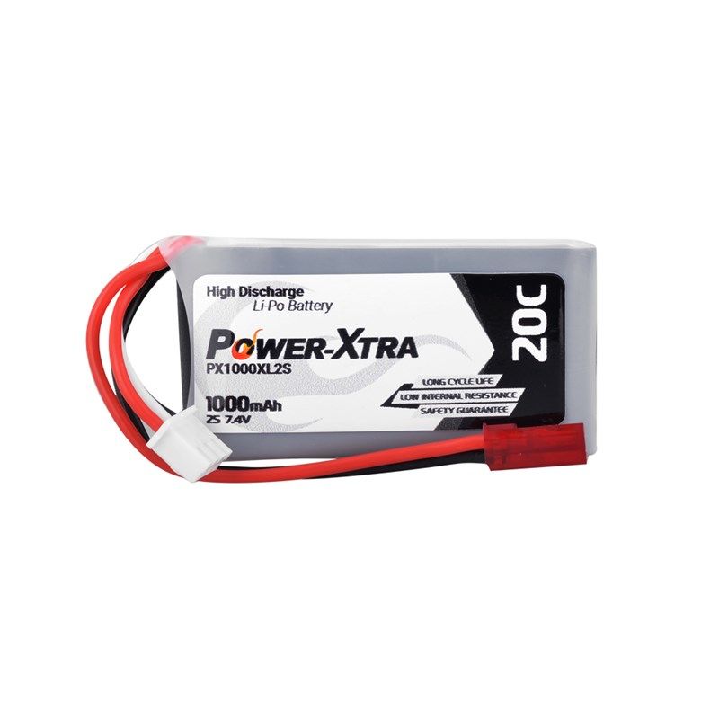 7,4V Lipo Batarya 1000mAh 20C Power-Xtra PX1000XL2S