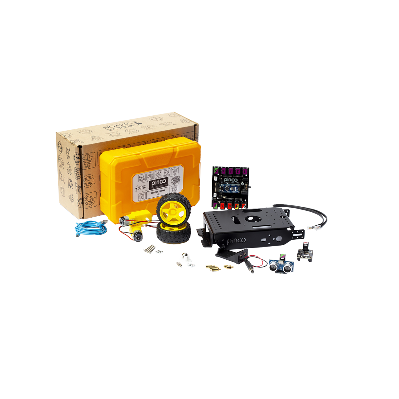 PİNOOBOT Araç kiti Seti