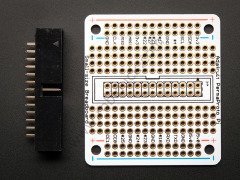 PermaProto Raspberry Pi Uyumlu Küçük Boy Delikli pertinaks