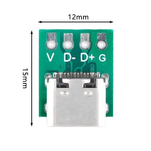 USB Type C to Dip Pcb