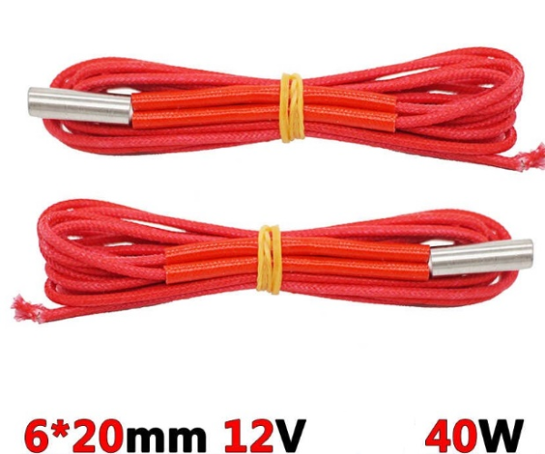 3D Printer Extruder Isıtıcı Fişek 12V 40W