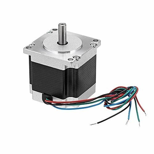 Nema 23 200 AdımH/Bi 2A 3.2V 6.35mm şaft 4Pin Step Motor