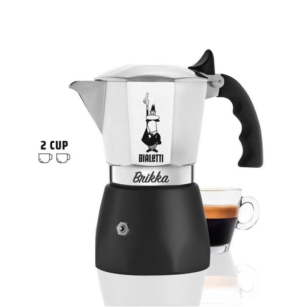 Bialetti Moka Pot New Brikka 2 Cup