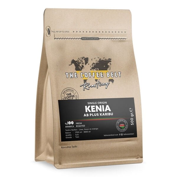 Kenya AB Plus Karibu Yöresel Kahve 500 gr.