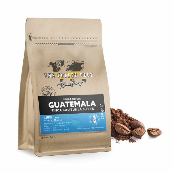 Guatemala Finca Kalibus La Sierra Yöresel Kahve 250 gr.
