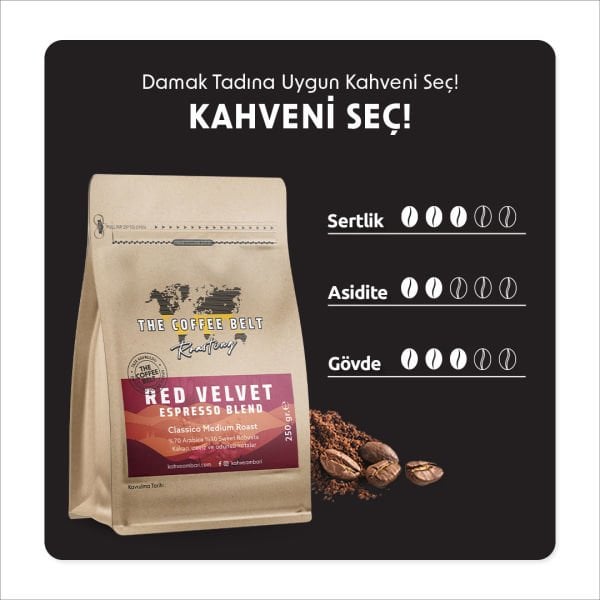 Red Velvet Espresso Blend Kahve 250 gr.