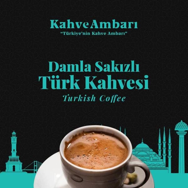 Kahve Ambarı Damla Sakızlı Türk Kahvesi 500 gr